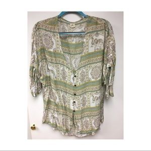 O’Neill Button Up Pull Over Size M/L